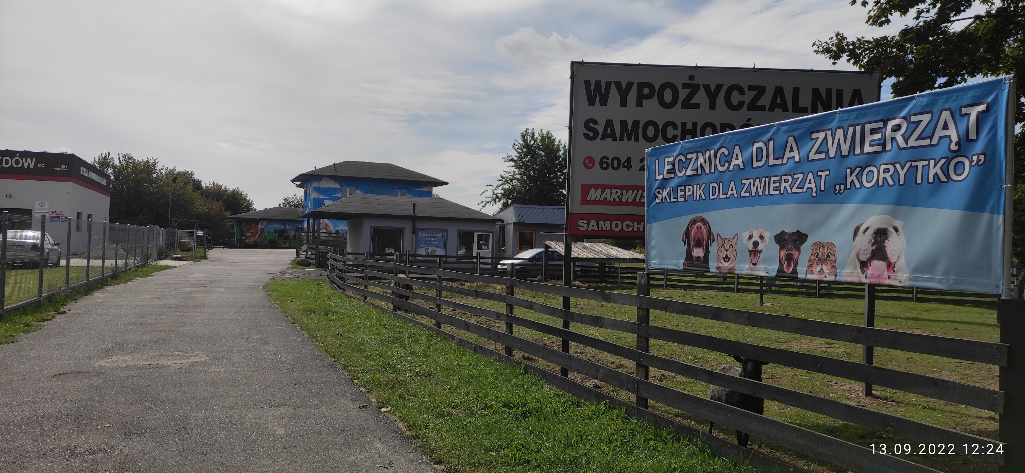 Budynek gabinetu TeamVet Dobroń